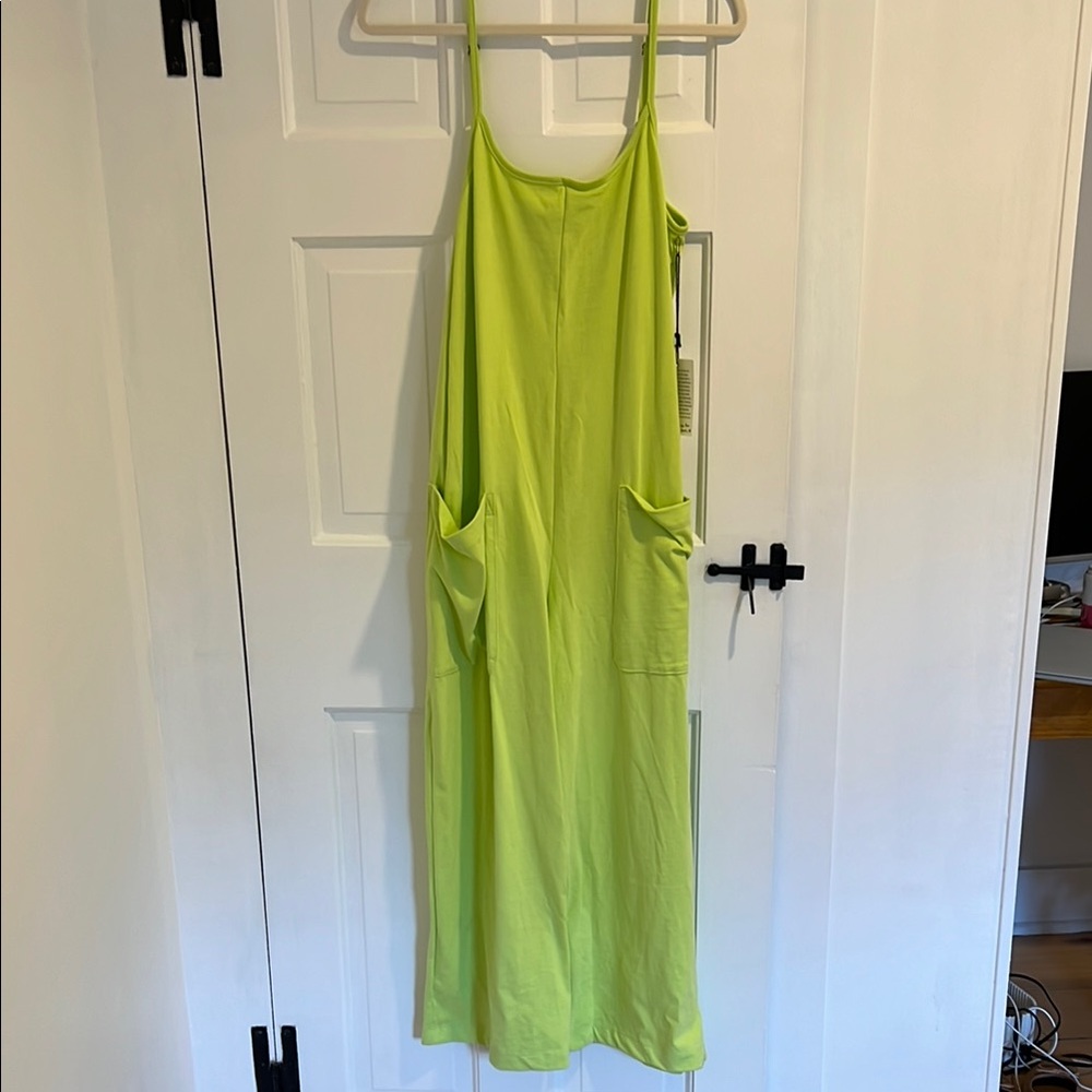 NWT Electric & Rose Jumpsuit, Lime Green, SM